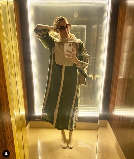 Акторка Келлі Резерфорд одягла українську вишиту сукню від Etnodim