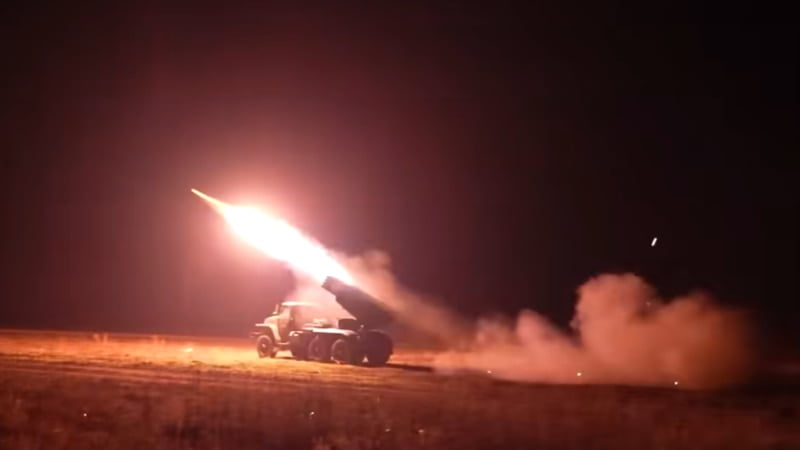 «Піхоту «косимо» нормально»: під Бахмутом артилеристи «Граду» вночі полюють на військових РФ