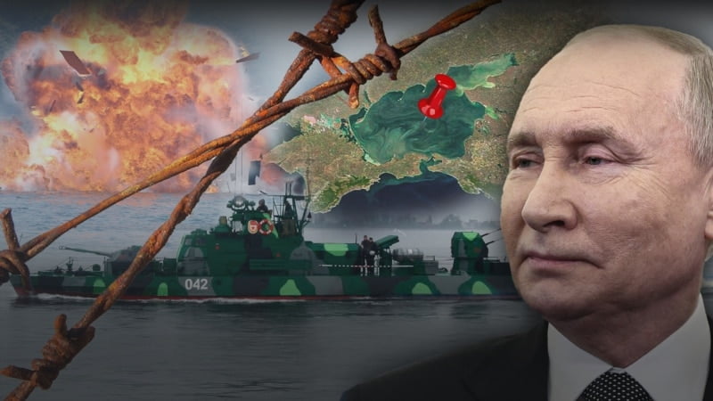 «Перемога під вибори Путіна та спроба продавити Захід»: Росія хоче анексувати Азовське море