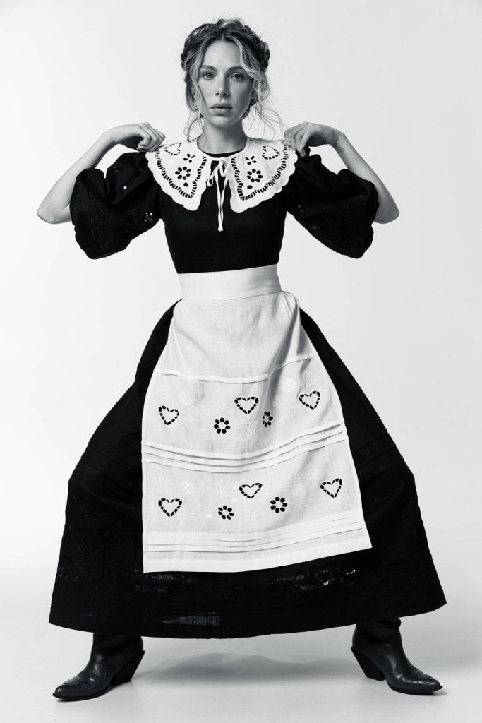 Фартух — стильний атрибут в колекціях українських дизайнерів