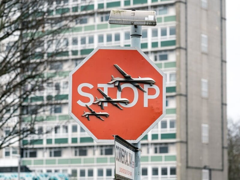 У Лондоні затримали другого підозрюваного в крадіжці нової роботи Бенксі