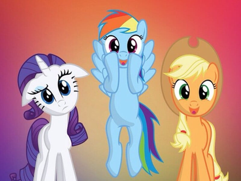 У РФ після визнання екстремістським ЛГБТ-руху на мультфільм про пригоди поні на ім'я Rainbow Dash поставили плашку "18+"