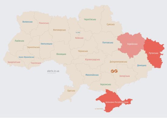 На Харківщині та Бєлгородщині пролунали вибухи