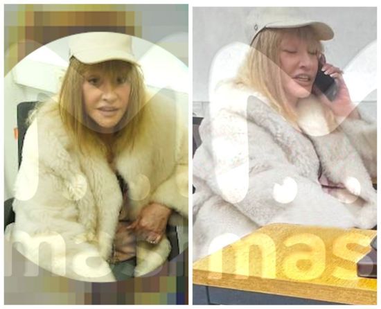 У Мережі з'явилися фото Алли Пугачової з місця допиту російськими прикордонниками