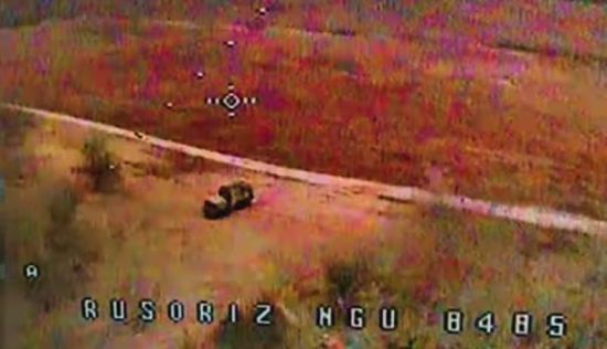 Нацгвардійці знищили ЗРК "Витязь" у Херсонскій області (відео)