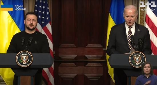 Росія провалилася в спробах стерти Україну з лиця землі - Байден