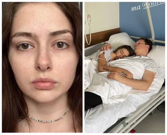 Мама важкохворої Тишкевич зворушила фото, як її донька спить в обіймах свого чоловіка: "Любов лікує"