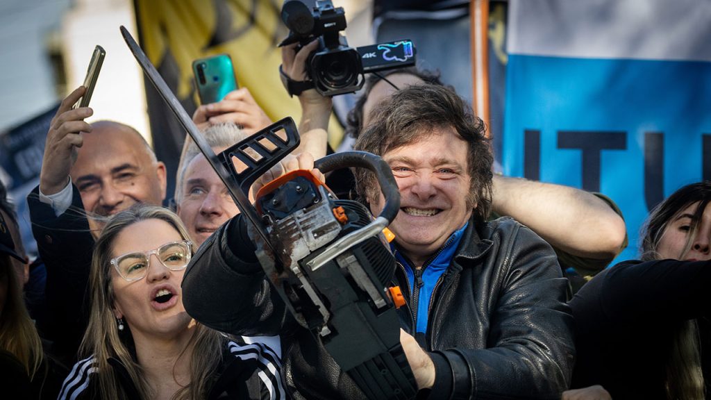 Мілей став президентом Аргентини: на інавгурації був Зеленський