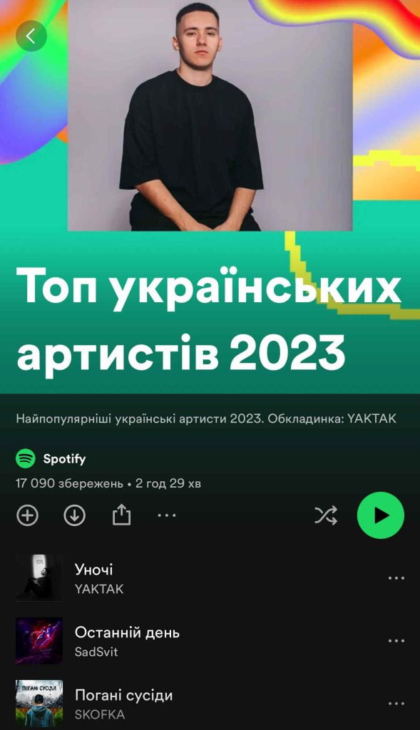 №1 за версією Spotify: що ми не знаємо про виконавця YAKTAK