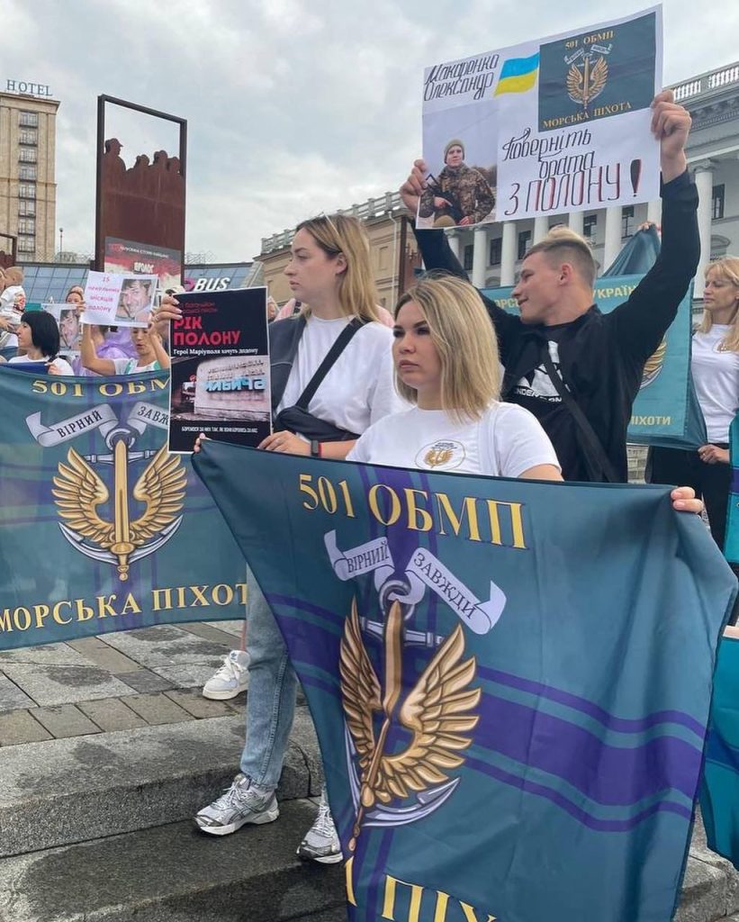 “Кожен новий день — твоя боротьба за життя, а моя — за твоє визволення.”: Альона Скуйбіда, Наречена Захисника Маріуполя