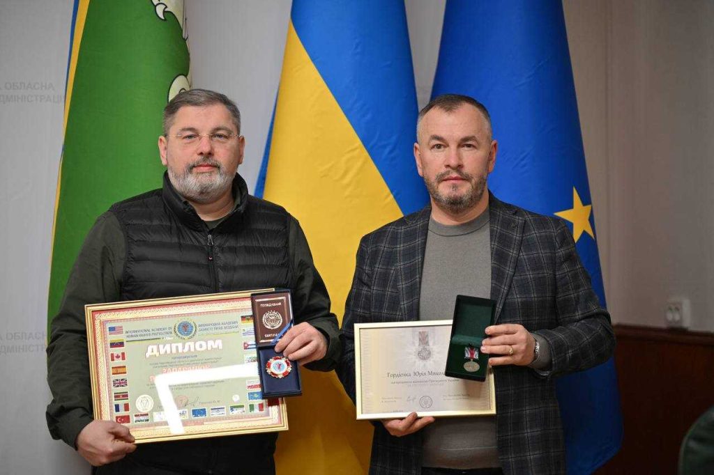 Юрій Гордієнко отримав державну нагороду — відзнаку Президента України «За оборону України» Юрій Гордієнко отримав державну нагороду — відзнаку Президента України «За оборону України»