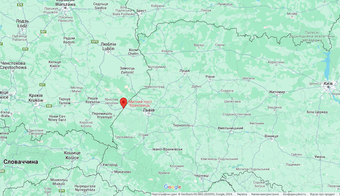 Польські протестувальники тимчасово розблокували пункт пропуску "Краківець"