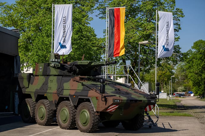 Потужності Rheinmetall у середньостроковій перспективи зростуть до 1 млн снарядів на рік