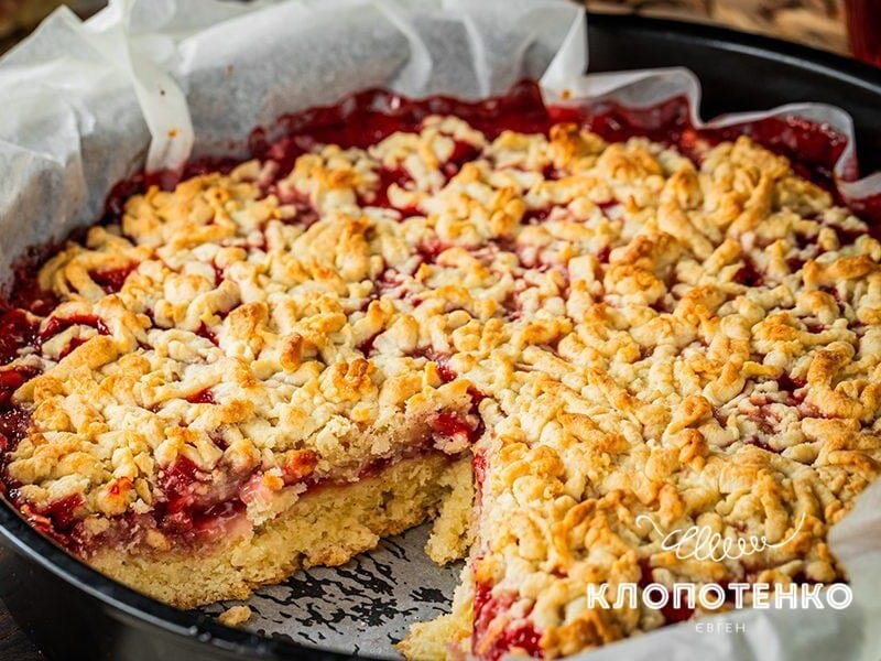 "Ідеальна швидка випічка до чаю, легка й доступна". Тертий пиріг. Покроковий рецепт