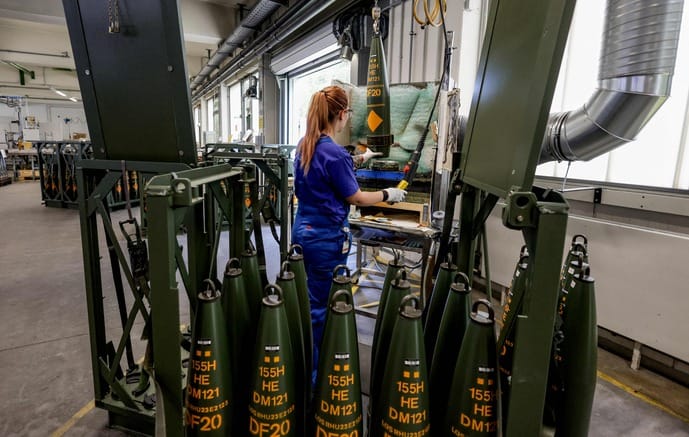 Rheinmetall побудує завод з виробництва артснарядів у Литві