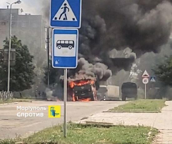 У Макеєвці партизани підірвали військовий КАМАЗ армії РФ: що відомо