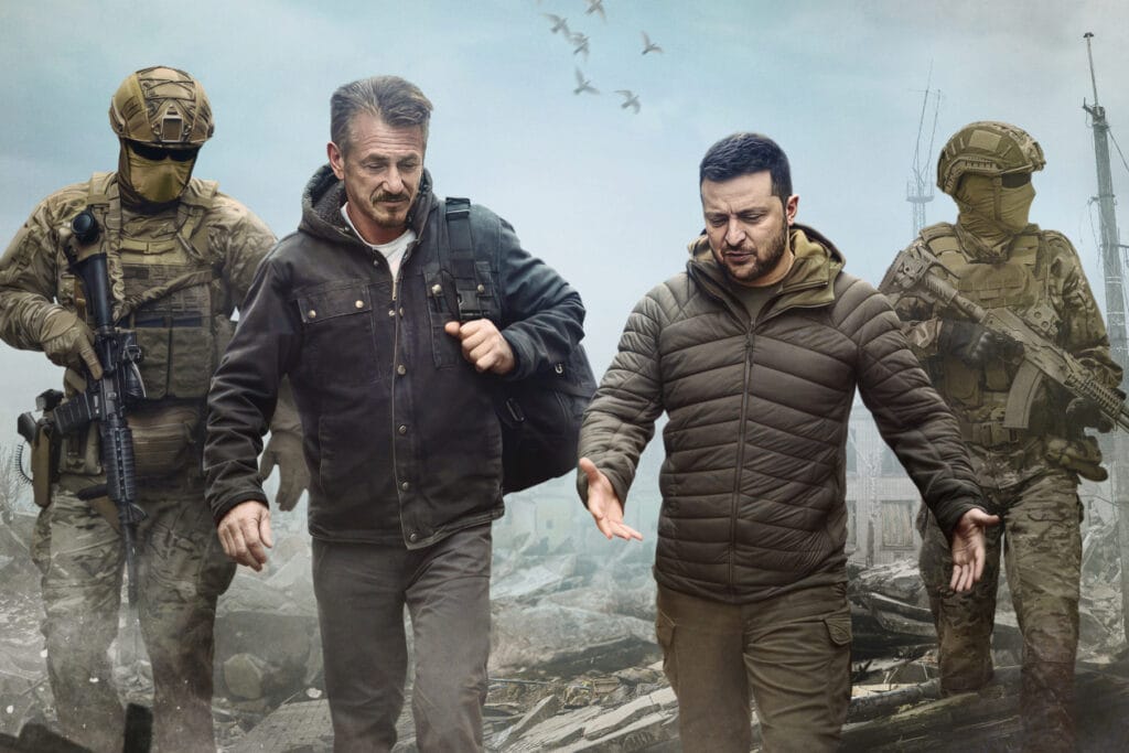 Фільм Шона Пенна «Суперсила» про війну в Україні можна буде переглянути на YouTube