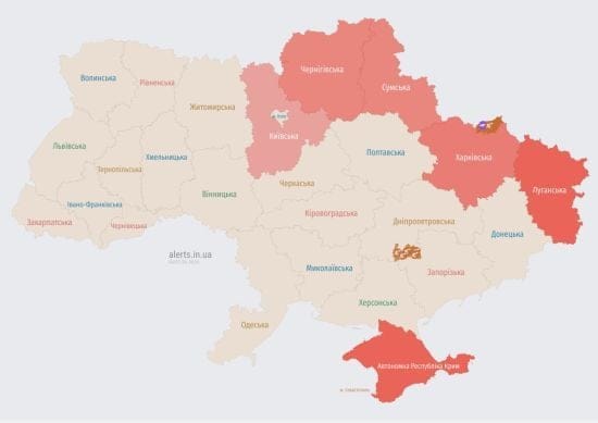 Ворог запустив нову серію ворожих безпілотників