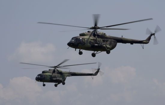 Українська розвідка уразила три російські вертольоти під Москвою