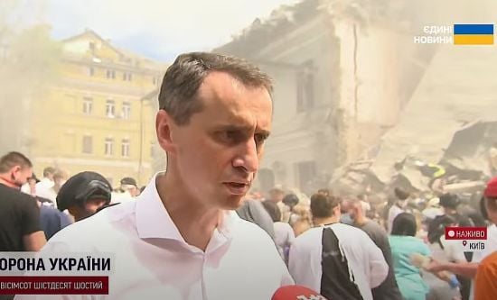 Російський удар по “Охматдиту” в Києві: міністр Ляшко повідомив про наслідки