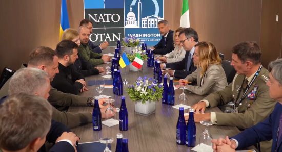Зустріч Зеленського та Мелоні у Вашингтоні: що обговорили політики