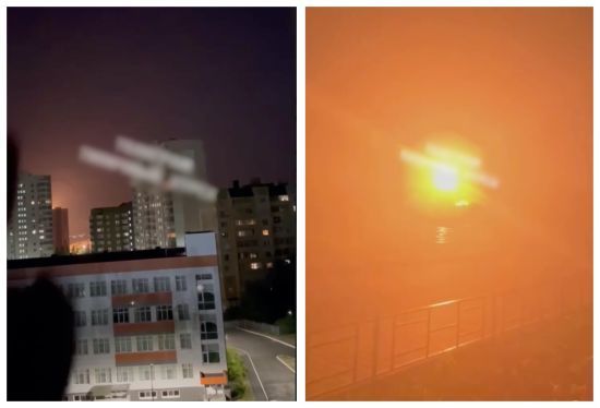 Дрони атакували Курську область: місцеві зняли на відео вибухи і "прильоти"