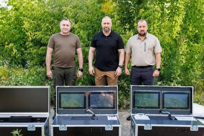 Сили ППО Харківщини отримали командний пункт тактичної групи протиповітряної оборони "Кречет"