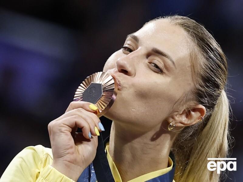 Харлан після здобуття бронзової медалі на Олімпіаді в Парижі звернулася в мережі до українців