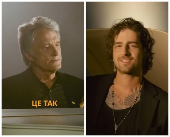 Володимир Дантес неочікувано заспівав із Ющенком і насмішив його пародією на Елтона Джона: "Це так"