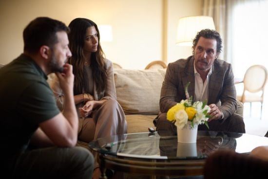 Володимир Зеленський зустрівся з голлівудським актором Меттью Макконагі: про що домовлялися