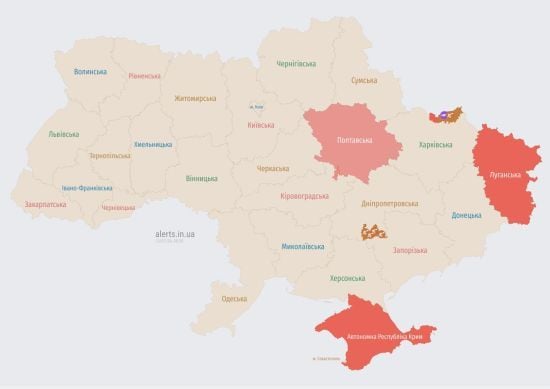 На Полтавщині пролунали вибухи - моніторингові канали