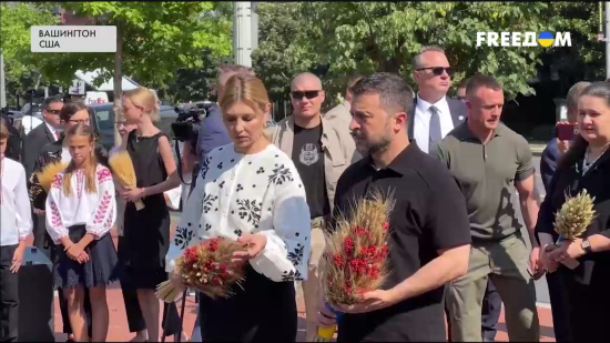 Зеленський прибув до Вашингтона на саміт НАТО (відео)