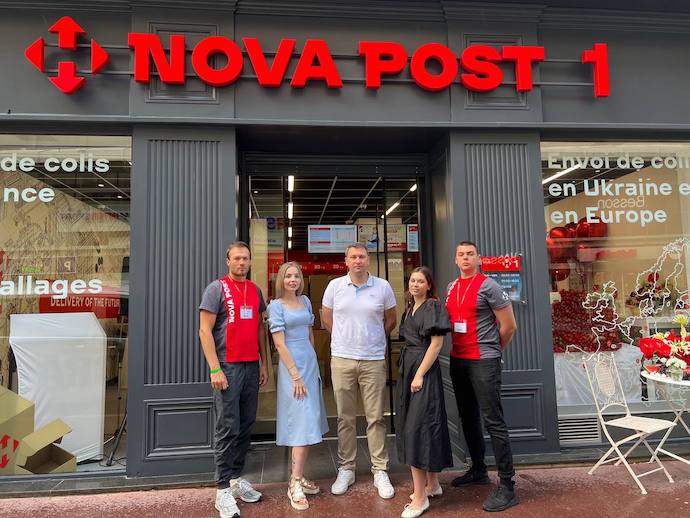 "Нова Пошта" вийшла на ринок Франції, відкривши відділення у Ніцці