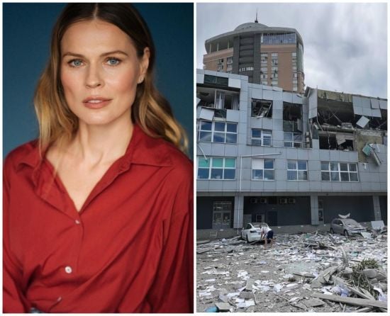 Ольга Фреймут показала обстріляний окупантами пологовий, де вона народжувала донечку: "Вбивці"