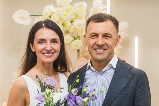 Чоловік Валентини Хамайко пояснив, чому одружився лише після 18 років стосунків: "Ледь не сплакнув"