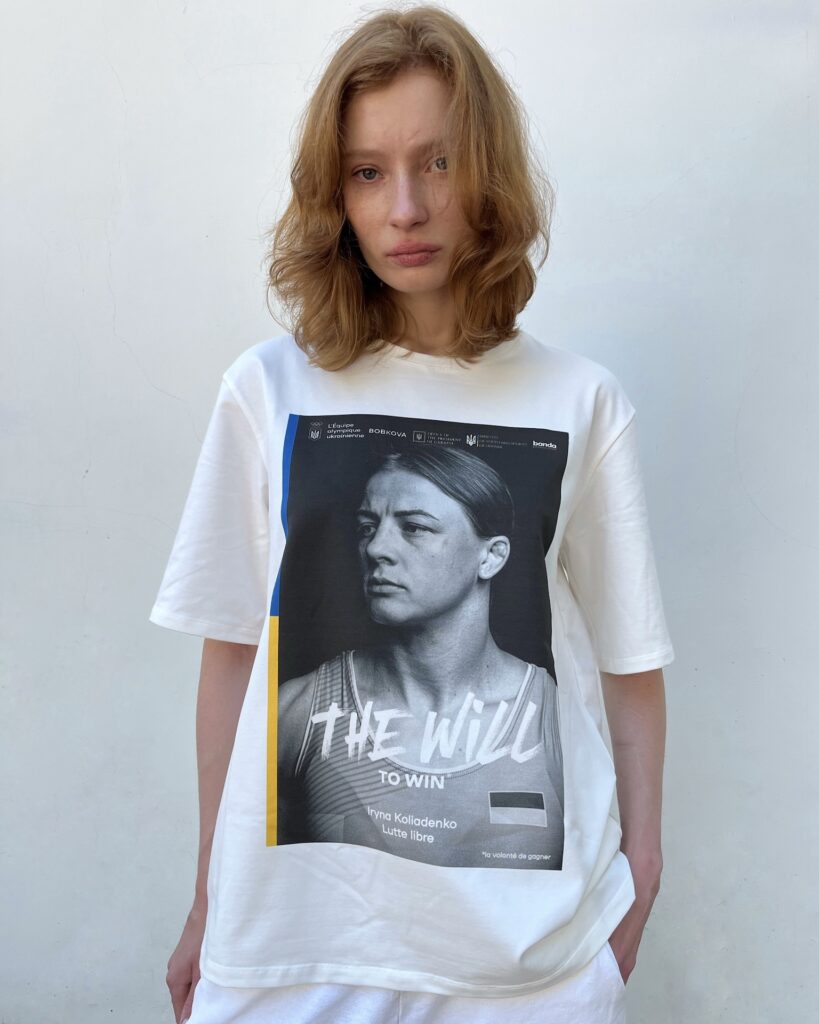 Футболки з історіями українських спортсменів стануть подарунками для друзів Олімпійської збірної України