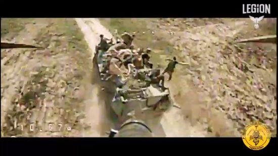 Легіонери ГУР б’ють по окупантах на Кінбурнській косі, немов у тирі: з'явилося відео