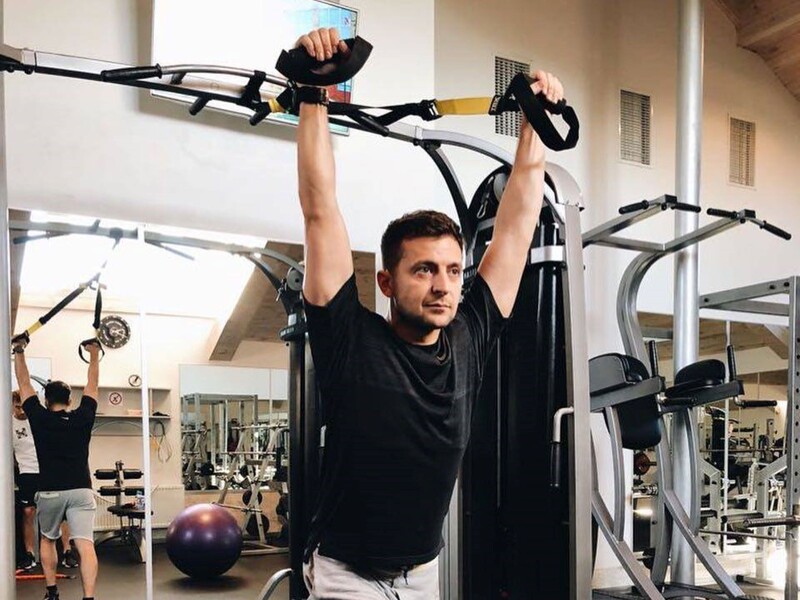 "Сьогодні я це робив у поїзді". Зеленський розповів, скільки часу приділяє спорту. Фото "Сьогодні я це робив у поїзді". Зеленський розповів, скільки часу приділяє спорту. Фото