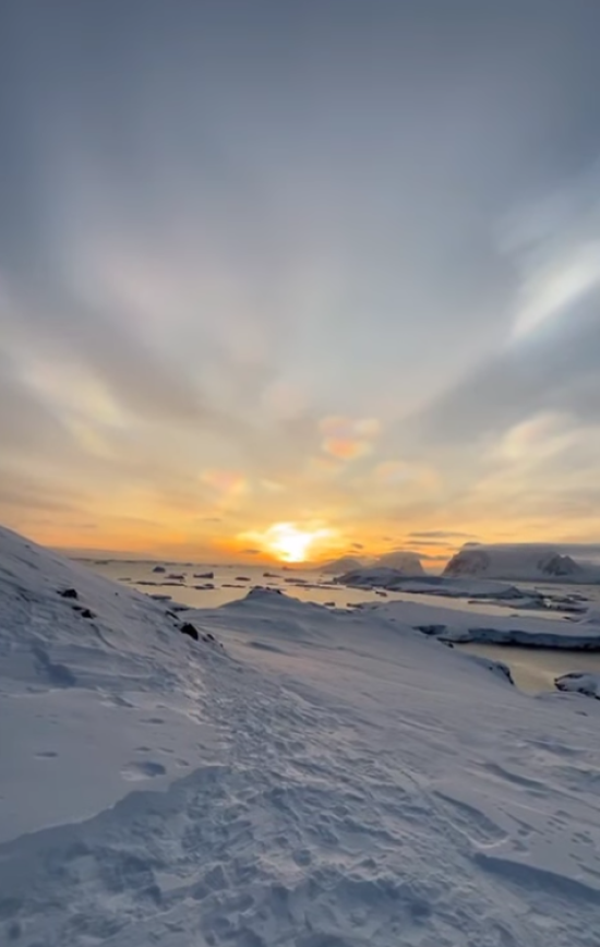 Українські полярники зафіксували унікальне атмосферне явище (фото)