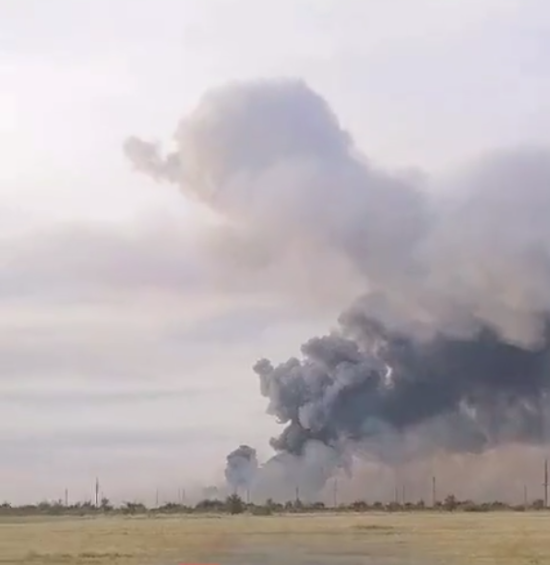 Удар по російському аеродрому "Маринівка": стало відомо, хто за цим стоїть