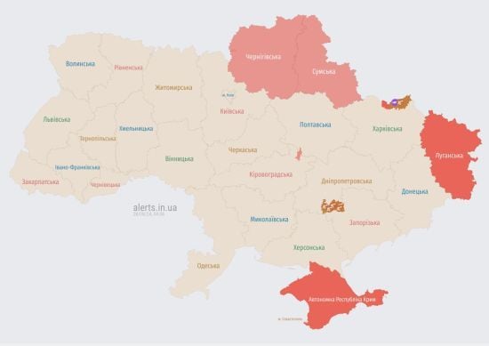 У Сумській області вночі прозвучали вибухи - моніторингові канали