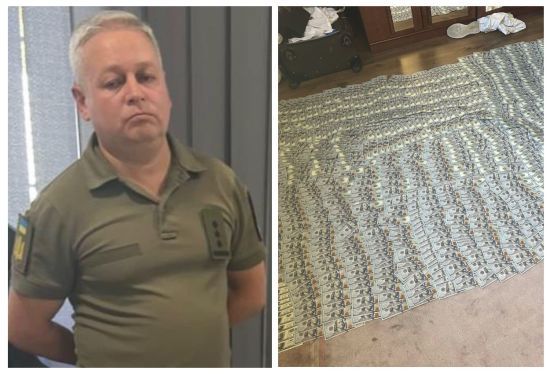 Усе встелено доларами: двох начальників ТЦК Київщини затримали за хабарі (фото)