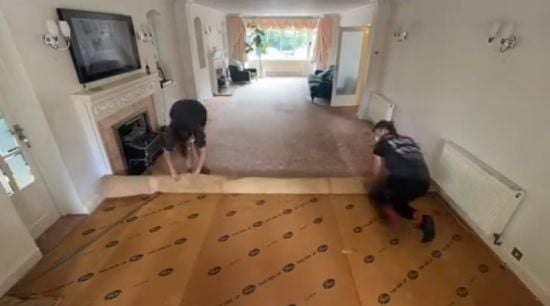 Подружжя знайшло "скарб" вартістю 30 000 доларів, захований під килимом у будинку – відео
