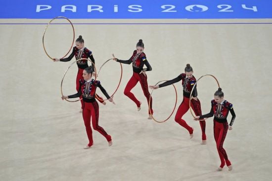 Україна виступила у фіналі групового багатоборства з художньої гімнастики на ОІ-2024: результат