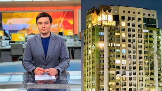 Відомий ведучий розповів про відбудову квартири в Києві після влучання дрона: "Дуже важка історія"