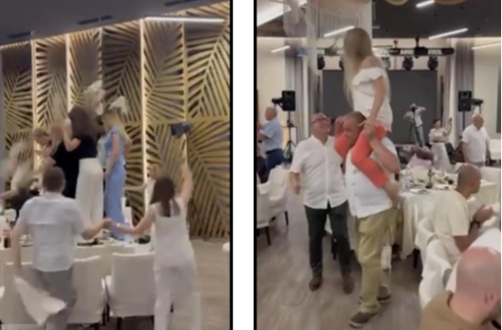 "Хто не любить Україну, той іде у ср*ку": у Рівному під час наукової конференції влаштували танці на столах