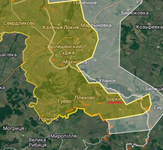 ЗСУ зайшли у село Борки Курської області (фото)