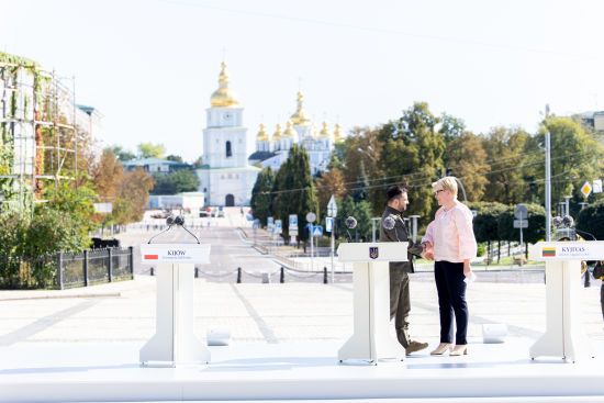 Лише Росія винна в тому, що відбувається на її території – прем’єрка Литви про операцію ЗСУ на Курщині