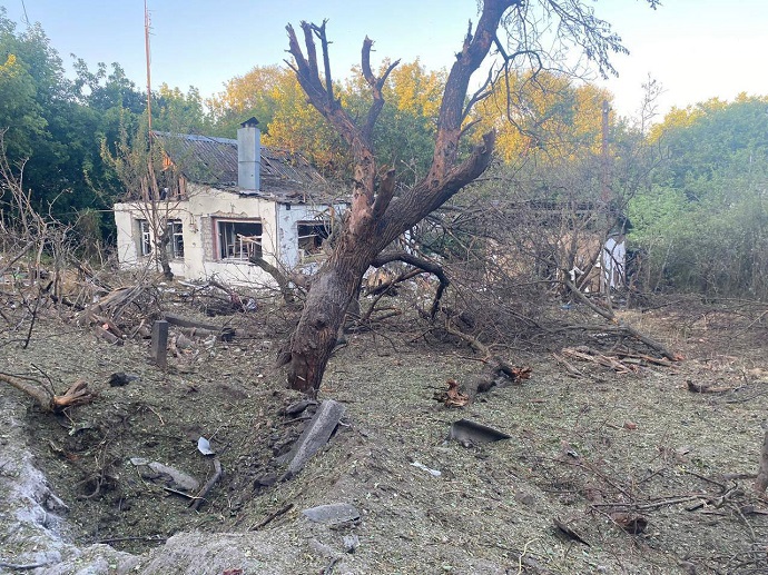 Росіяни зруйнували логістичний об’єкт на Харківщині – ОВА