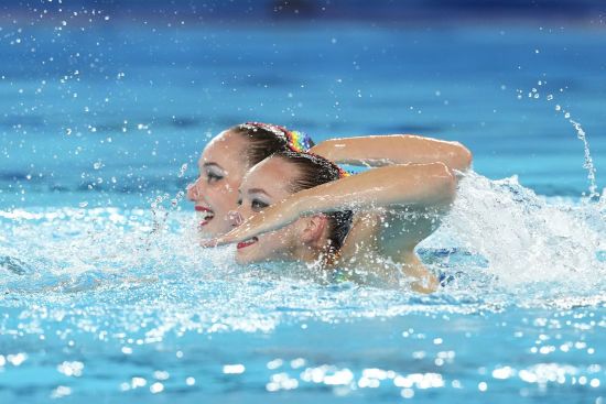 Сестри Алексіїви посіли п'яте місце у фіналі дуетів в артистичному плаванні на Олімпіаді-2024